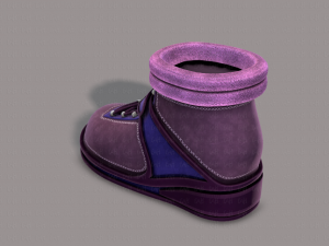 shoes cartoonv29 3D Modell