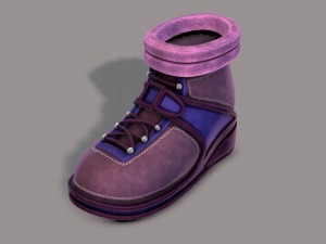 shoes cartoonv29 3D Modell
