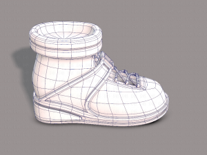 shoes cartoonv29 3D Modell