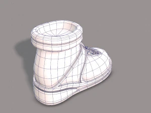 shoes cartoonv29 3D Model