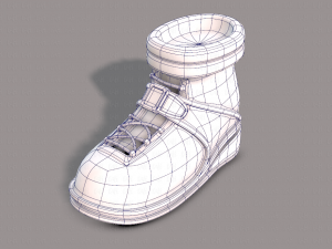 shoes cartoonv29 3D Modell