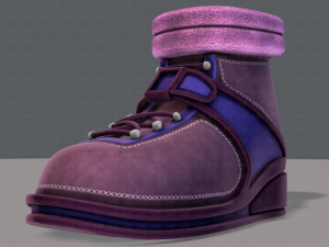 shoes cartoonv29 3D Modell