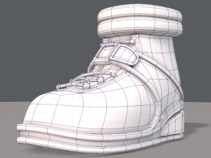 shoes cartoonv29 3D Modell