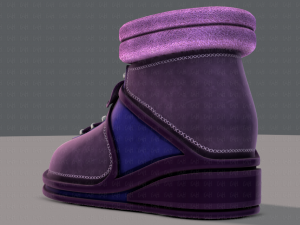 shoes cartoonv29 3D Modell