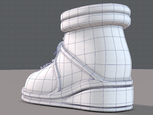 shoes cartoonv29 3D Modell