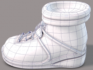 shoes cartoonv29 3D Modell
