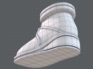 shoes cartoonv29 3D Modell