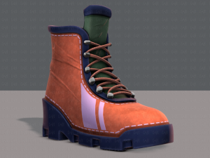 shoes cartoonv30 Modello 3D