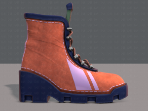 shoes cartoonv30 Modello 3D