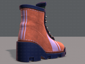 shoes cartoonv30 Modello 3D