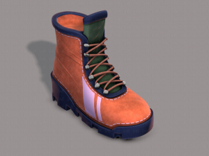 shoes cartoonv30 Modello 3D