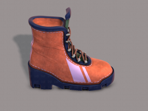 shoes cartoonv30 Modello 3D