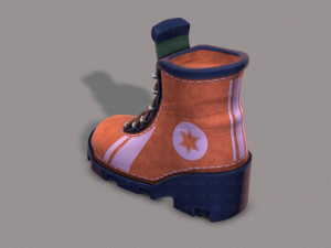 shoes cartoonv30 Modello 3D