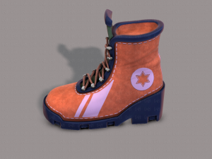 shoes cartoonv30 Modello 3D