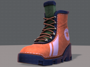 shoes cartoonv30 Modello 3D
