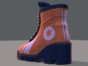 shoes cartoonv30 Modello 3D
