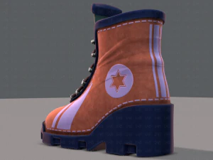 shoes cartoonv30 3D Model