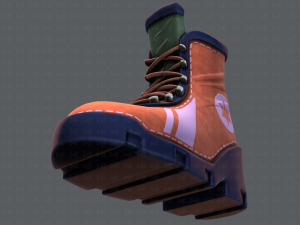 shoes cartoonv30 Modello 3D