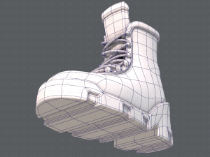 shoes cartoonv30 Modello 3D