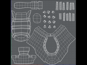 shoes cartoonv30 Modello 3D