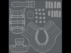 shoes cartoonv30 3D Model