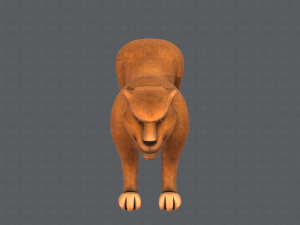 lion v01 3D 模型