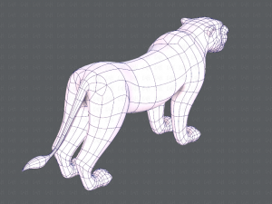 lion v01 3D 模型