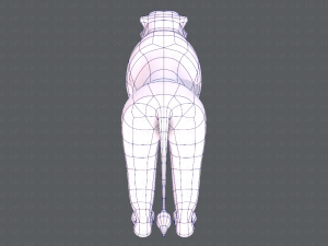 lion v01 3D 模型