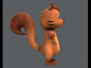scoiattolo v01 Modello 3D