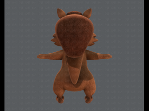 squirrel v01 3D 모델