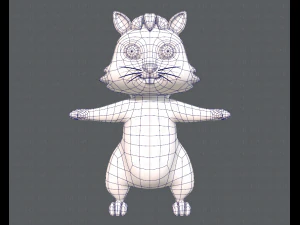 scoiattolo v01 Modello 3D