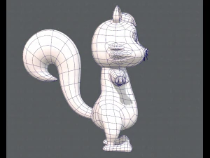 scoiattolo v01 Modello 3D