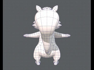 scoiattolo v01 Modello 3D