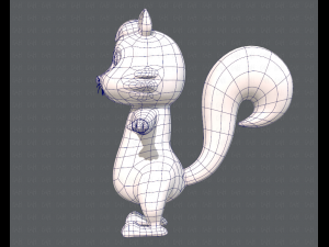 squirrel v01 3D 모델