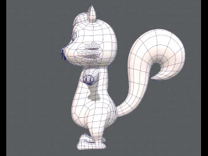 scoiattolo v01 Modello 3D