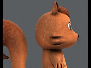 scoiattolo v01 Modello 3D