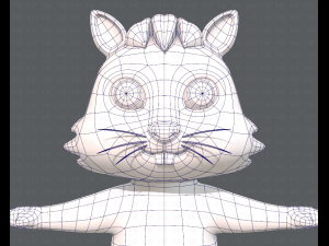 squirrel v01 3D 모델