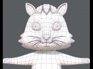 scoiattolo v01 Modello 3D