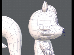 squirrel v01 3D 모델