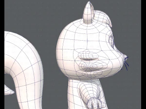 scoiattolo v01 Modello 3D