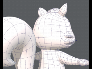 squirrel v01 3D 모델