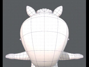 scoiattolo v01 Modello 3D