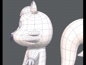 squirrel v01 3D 모델