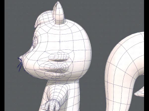 scoiattolo v01 Modello 3D