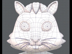 scoiattolo v01 Modello 3D