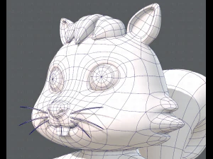 scoiattolo v01 Modello 3D