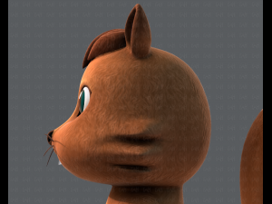 squirrel v01 3D 모델
