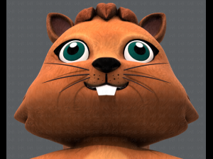 squirrel v01 3D 모델