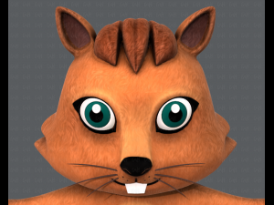 squirrel v01 3D 모델