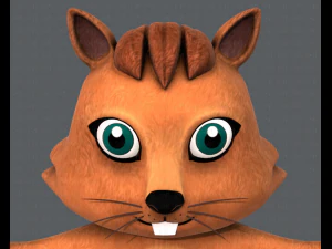 scoiattolo v01 Modello 3D